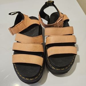 Dr. Martens Blaire Sandals Coral Peach